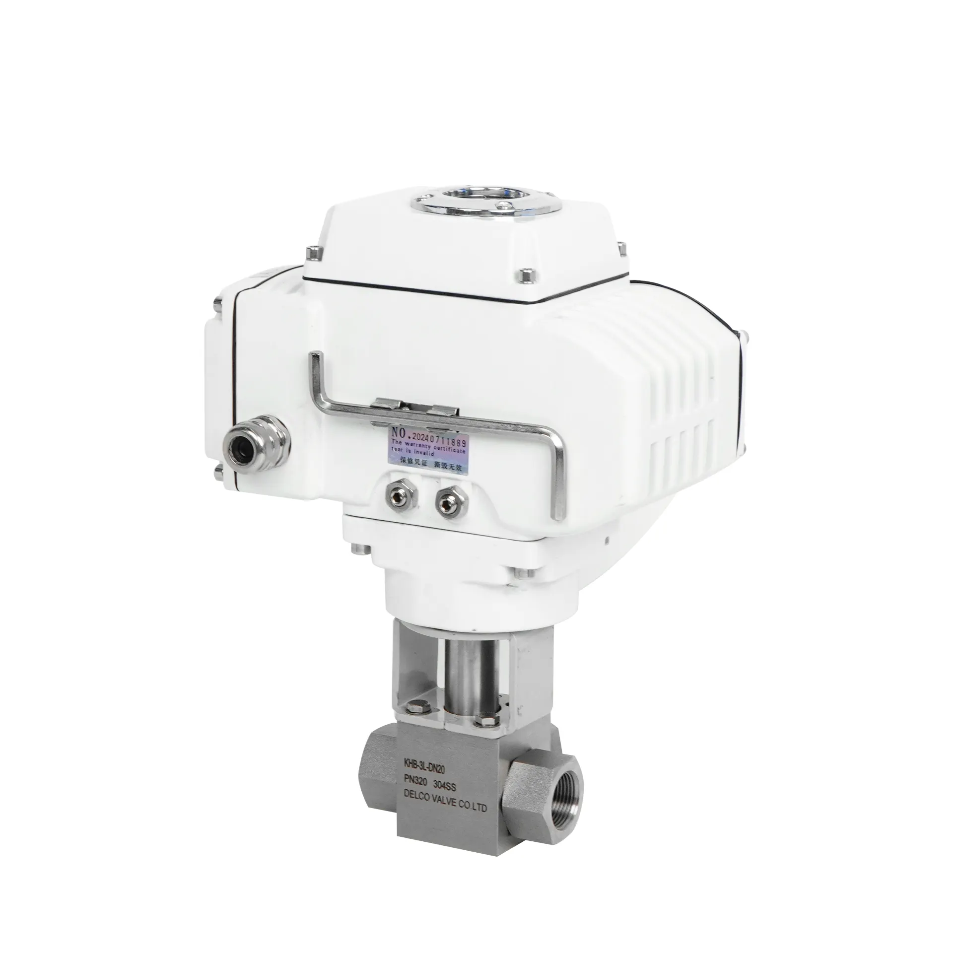 صمام كروي كهربائي عالي الضغط 3 اتجاهات 2