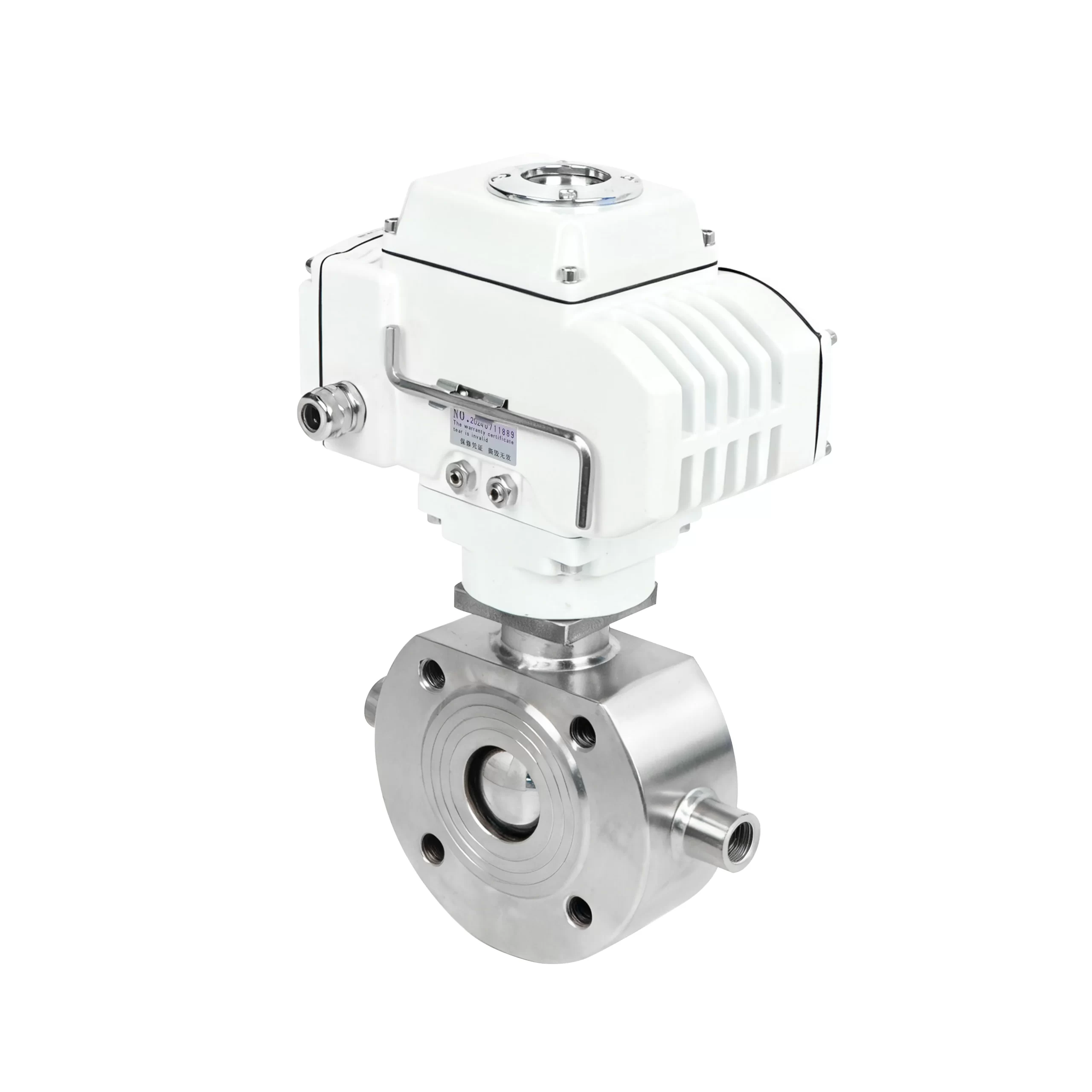 DK55-BVJ Electric Jacketed Ball Valve 4