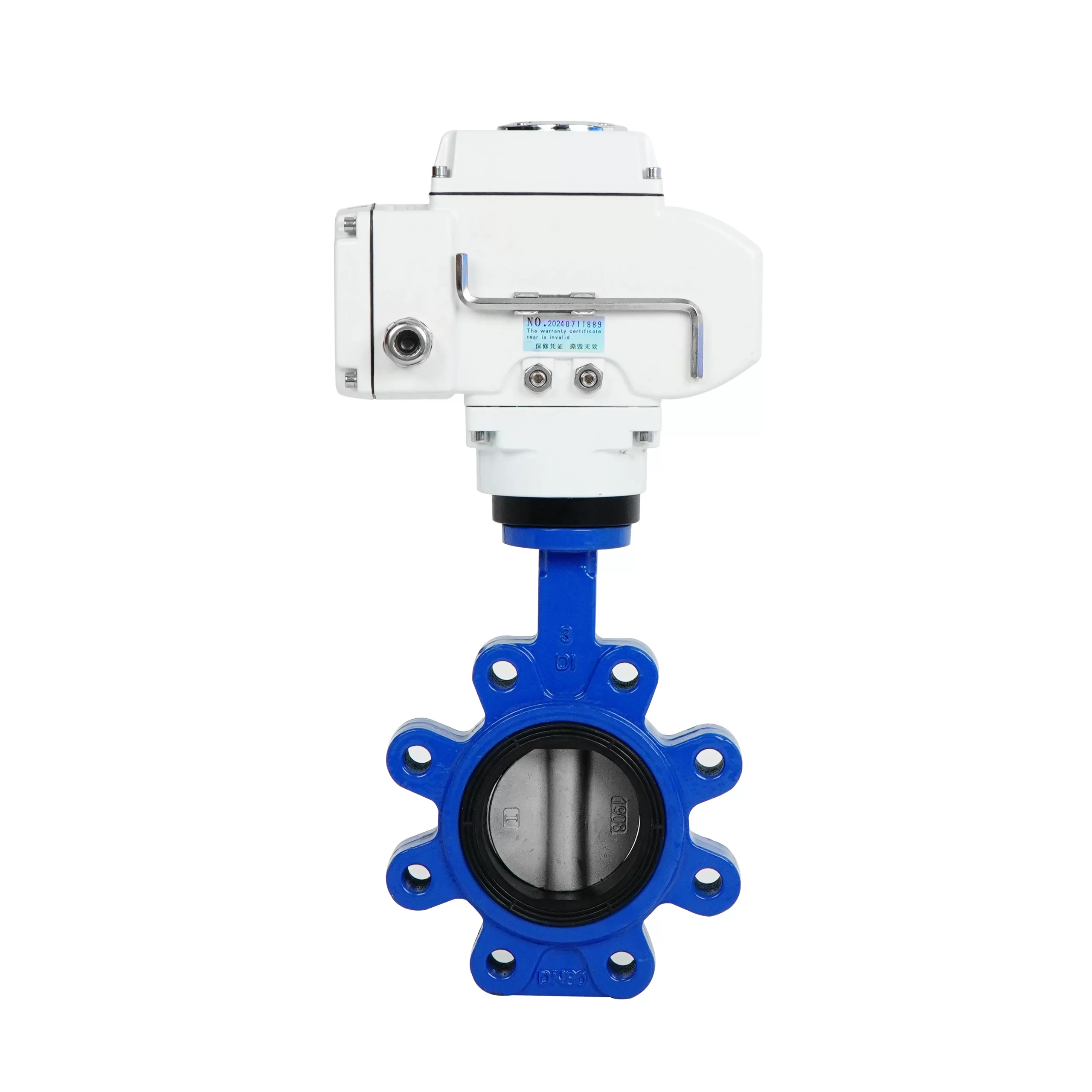 DK56-LB Electric Cast Iron Lug Butterfly Valve 3