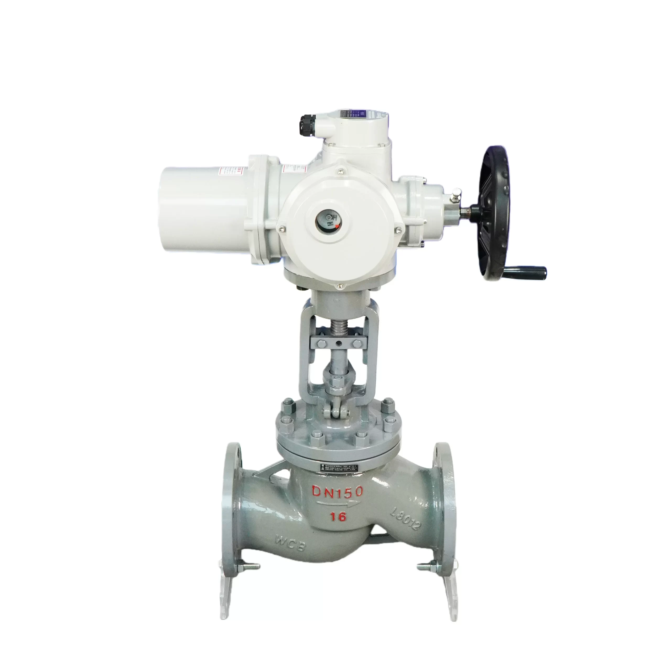 DK57-JBV Electric Multi-Turn Cast Steel Globe Valve 4