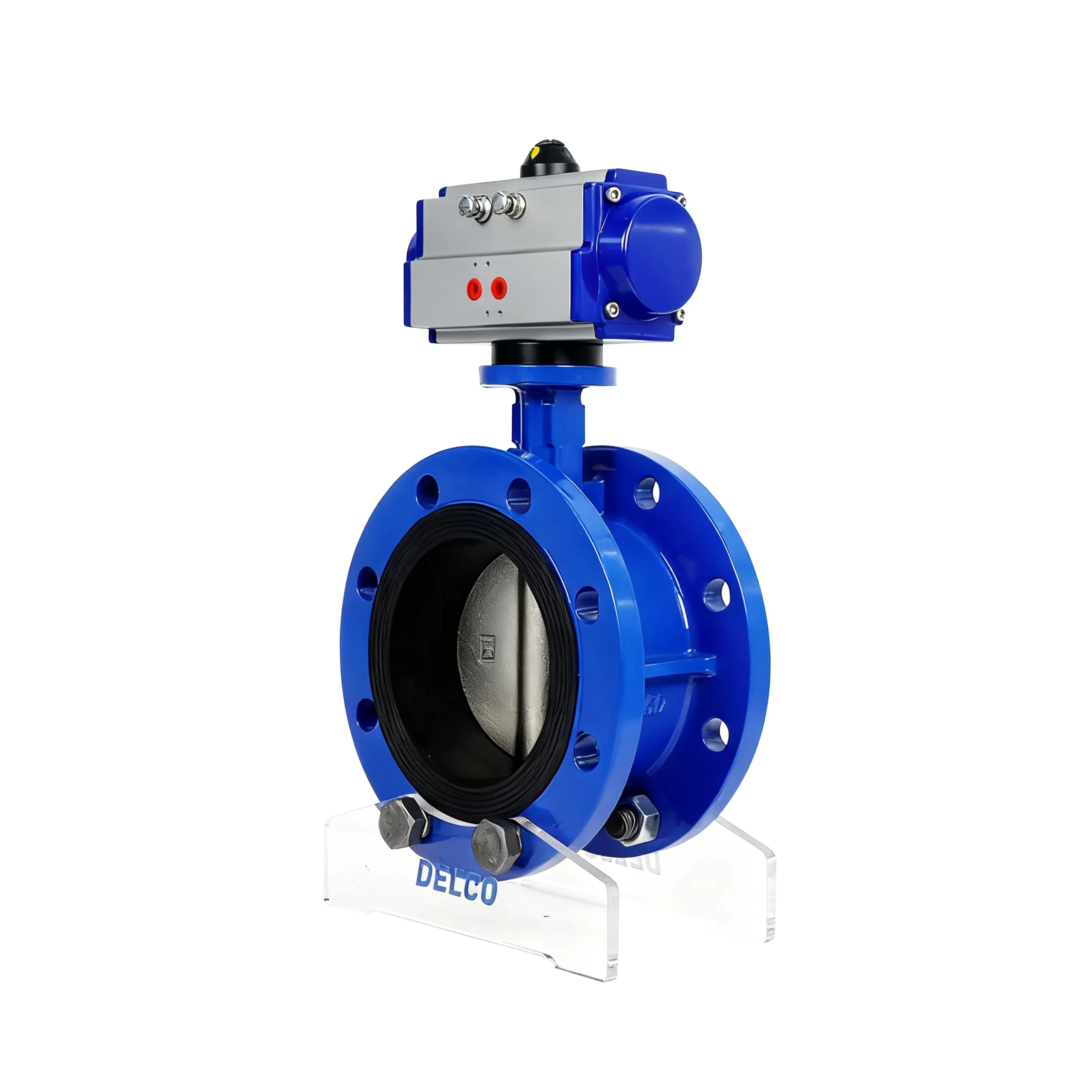 DK67-FB Pneumatic Cast Iron Flanged Butterfly Valve 4