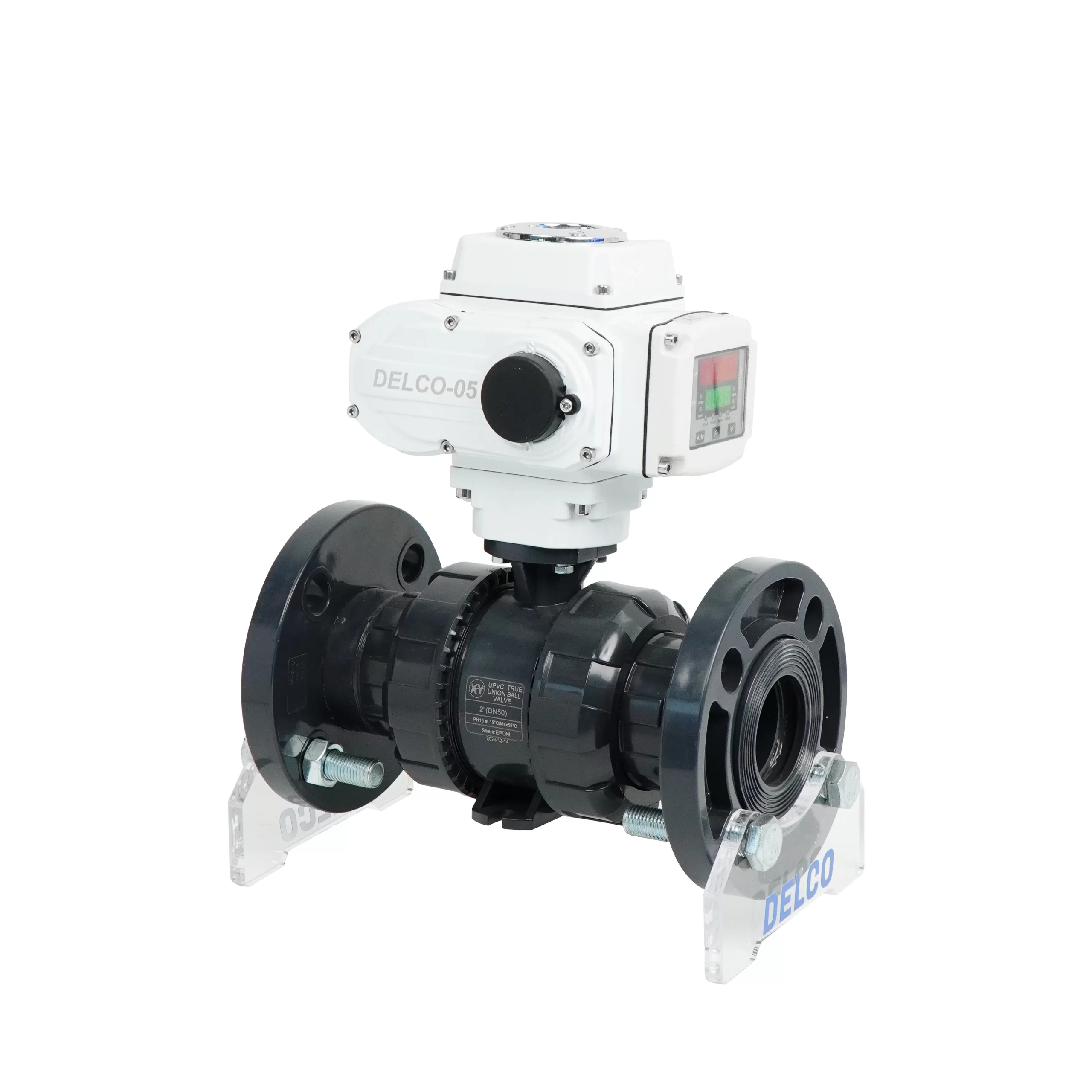 UPVC Double Union Flange Ball Valve 6