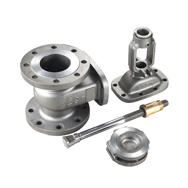 صمام بوابة يدوي من الفولاذ المقاوم للصدأ ذو حواف – عرض تفصيلي 2