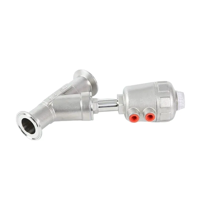 DK17C Pneumatic Angle Seat Valve (Tri-Clamp) 1