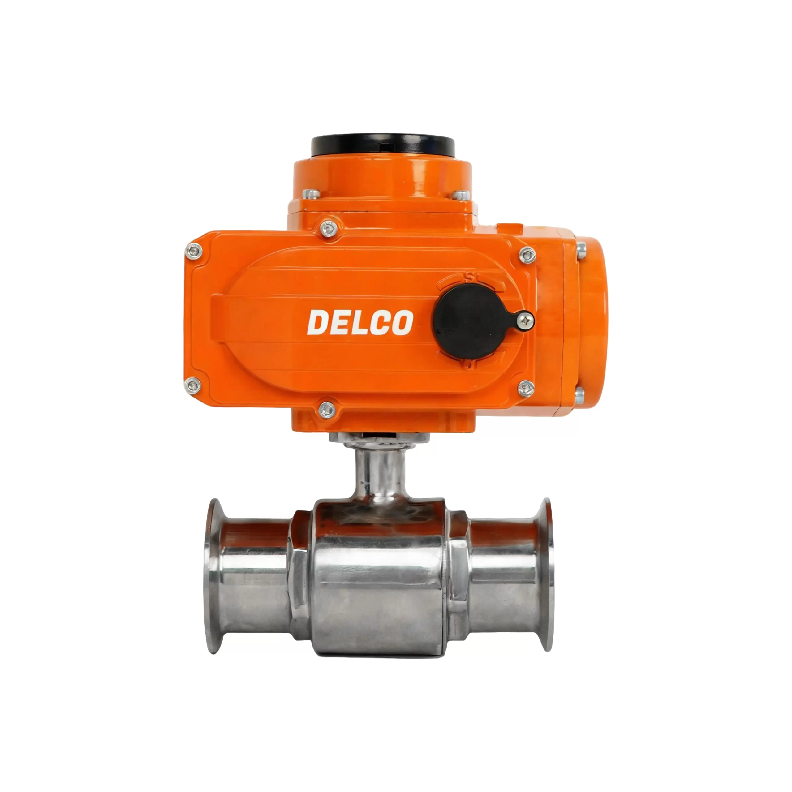 IP67-DK55-2WS Electric Sanitary Two-Way Clamp Ball Valve 5