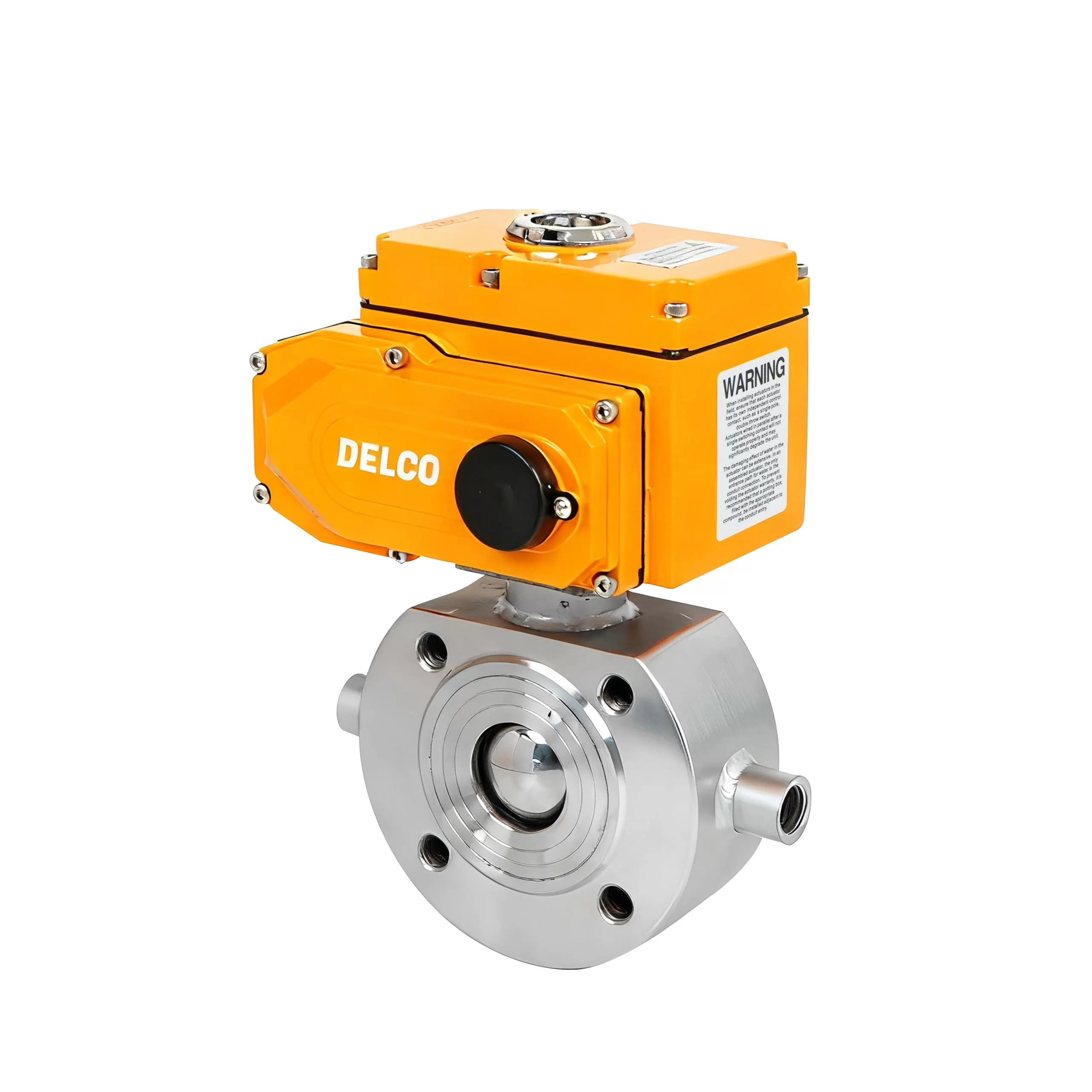 IP67-DK55-BVJ Electric Jacketed Insulated Ball Valve 6