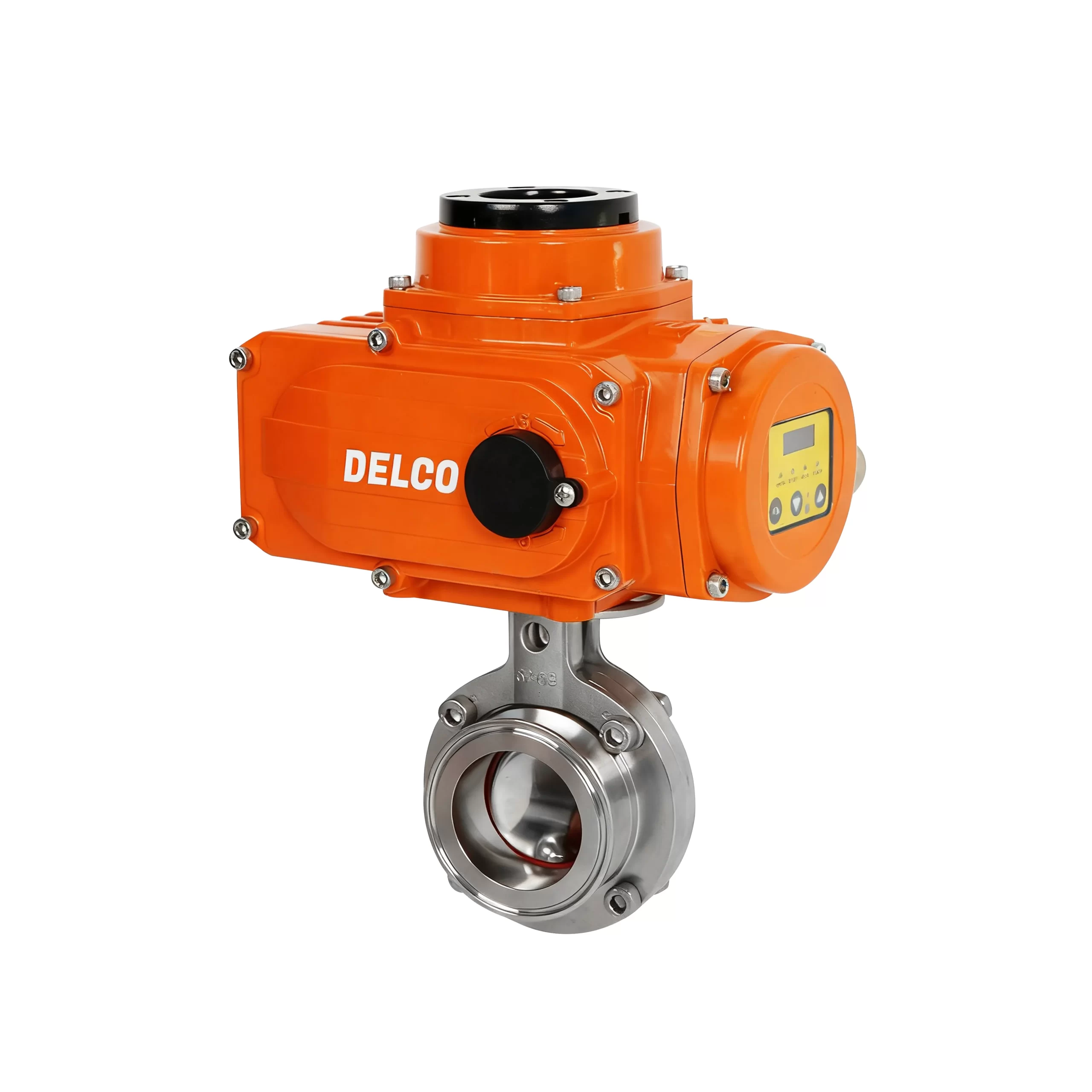 IP67-DK56-DW Electric Sanitary Quick-Installation Butterfly Valve 1