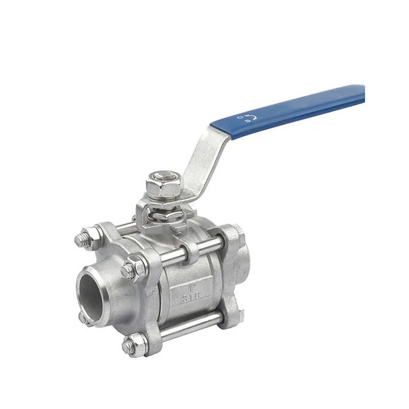 Manual 3-Piece Welded Ball Valve 2