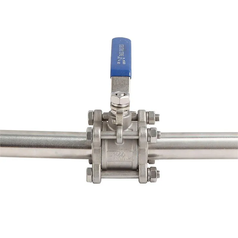 Manual 3-Piece Welded Ball Valve 5