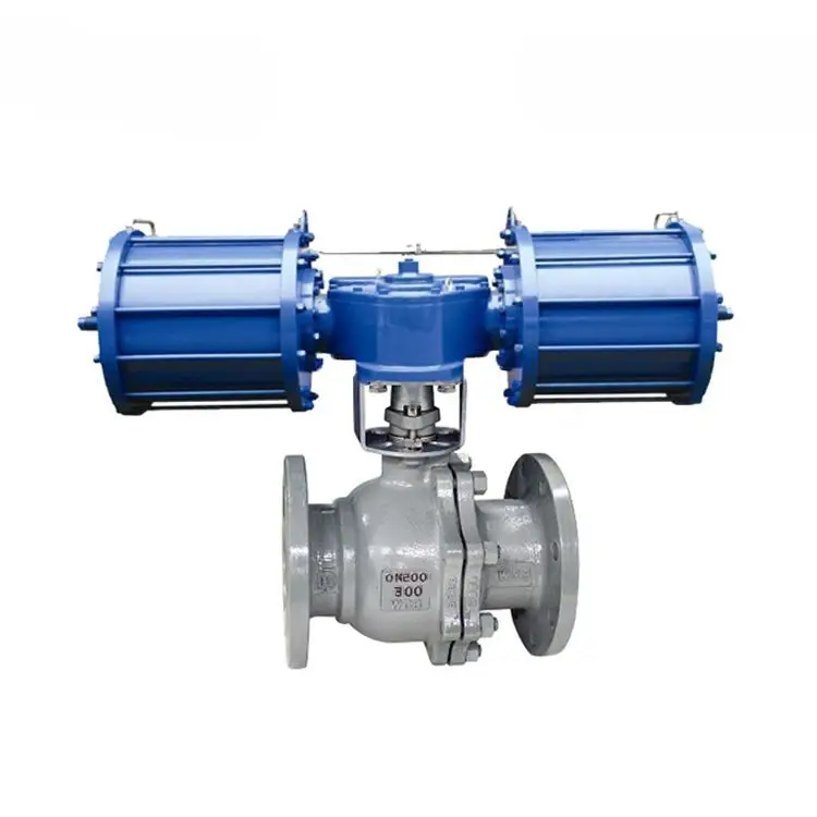 High Torque Pneumatic Flanged Ball Valve
