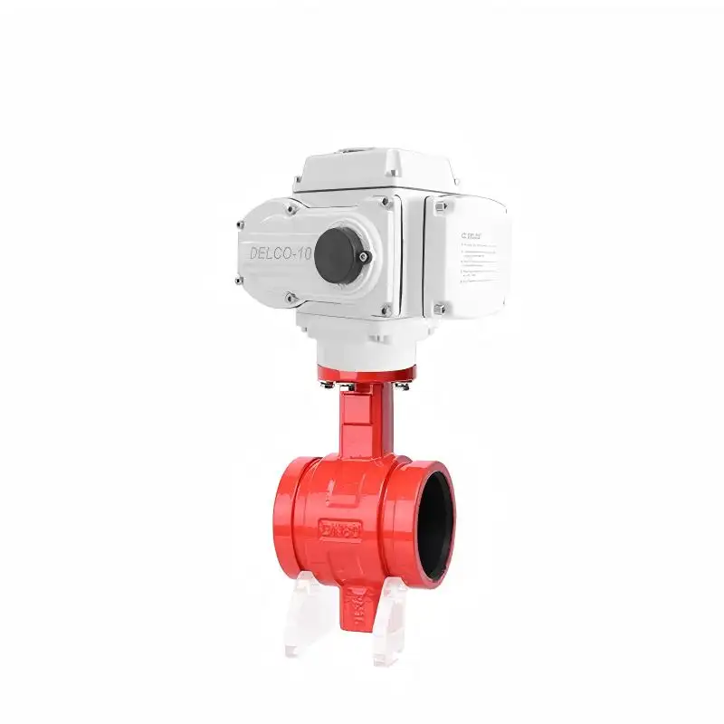 Electric Actuated Grooved Butterfly Valve 2