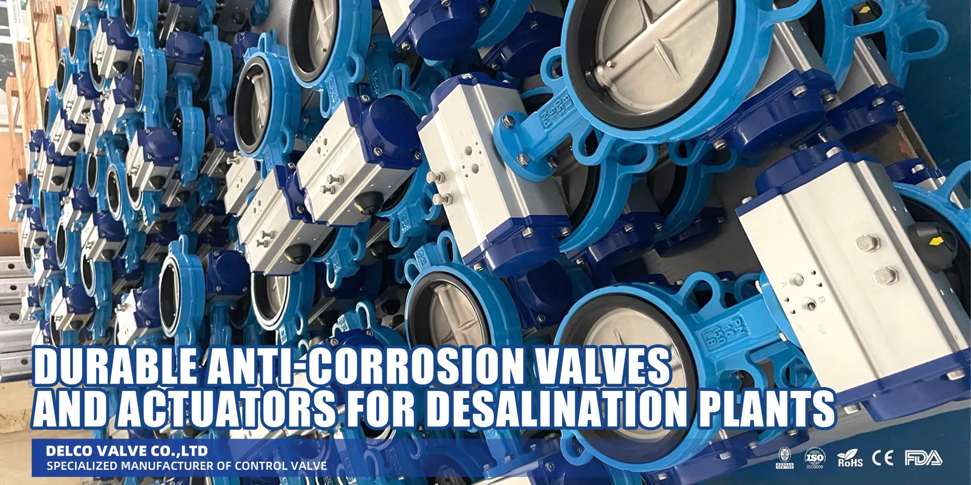 Durable Anti-Corrosion Valves and Actuators for Desalination Plants