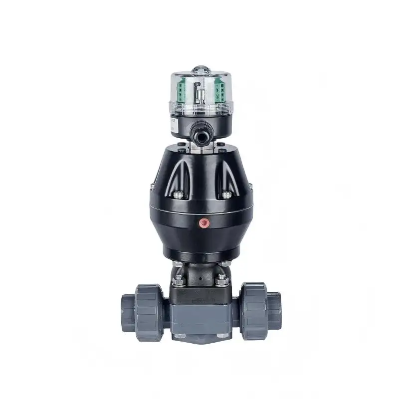 Pneumatic GEMU Type Double-Acting Plastic Diaphragm Valve – Hygienic & Chemical-Resistant 2
